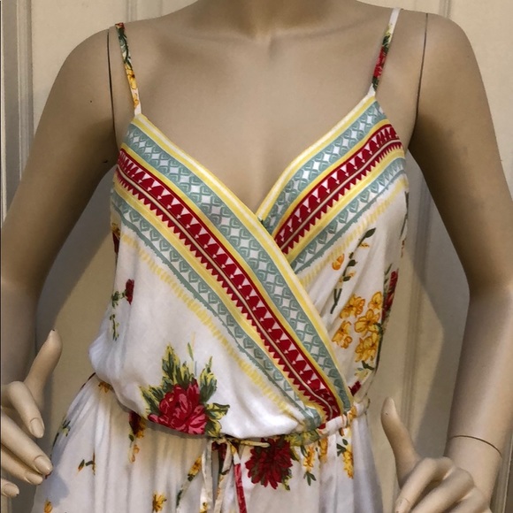 FLORAL PRINT MAXI BOHO DRESS - Picture 6 of 10